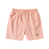 Embroidered Bear Cotton Shorts-Beekee