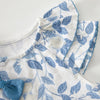 Floral Ruffle Baby Romper - Beekee