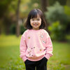Flower Print Spring Pullover Girls Sweatshirt - Beekee