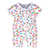 Fun Print Baby Romper with Zipper - Beekee