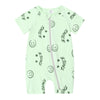 Fun Print Baby Romper with Zipper - Beekee