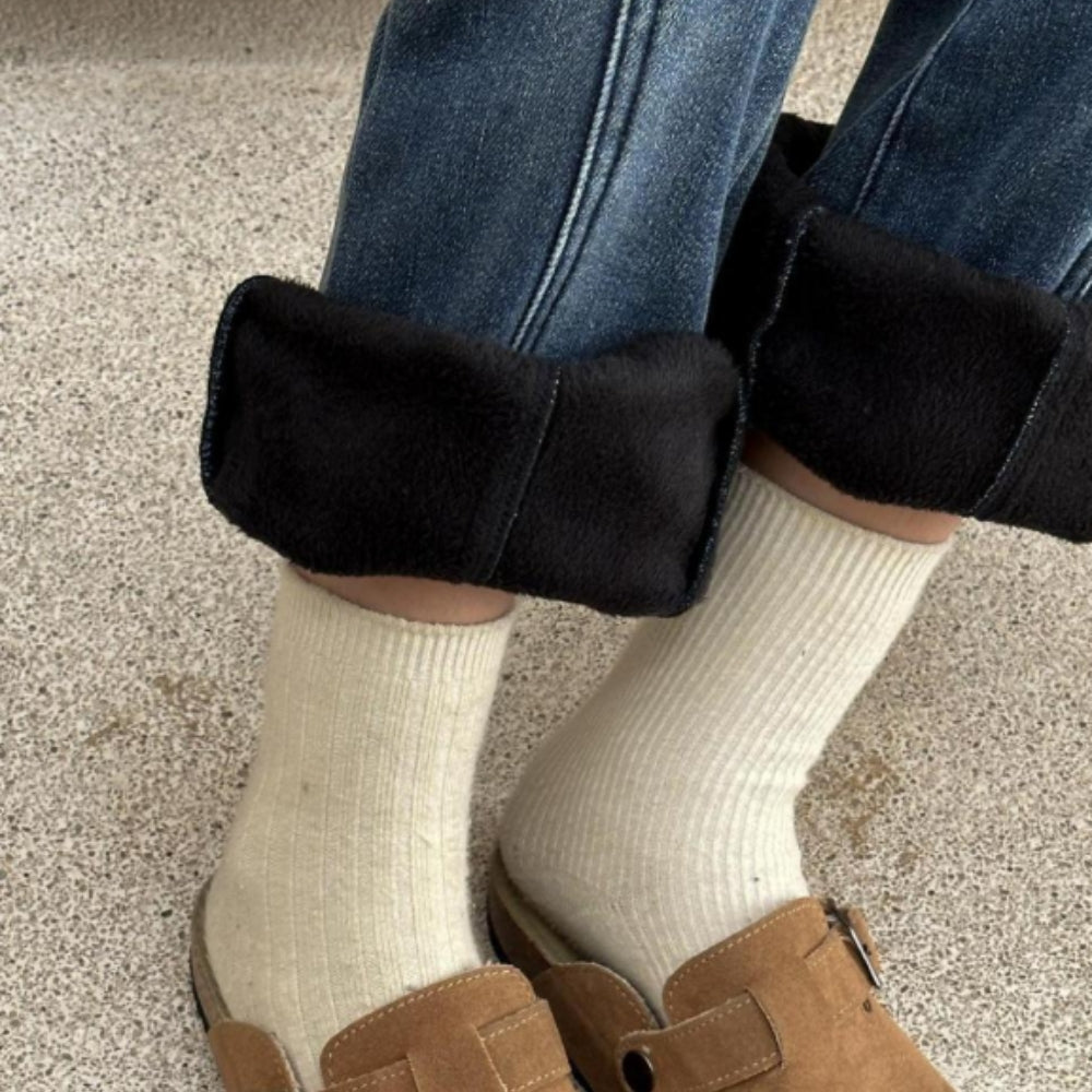 Girls Flared Denim Jeans - Beekee