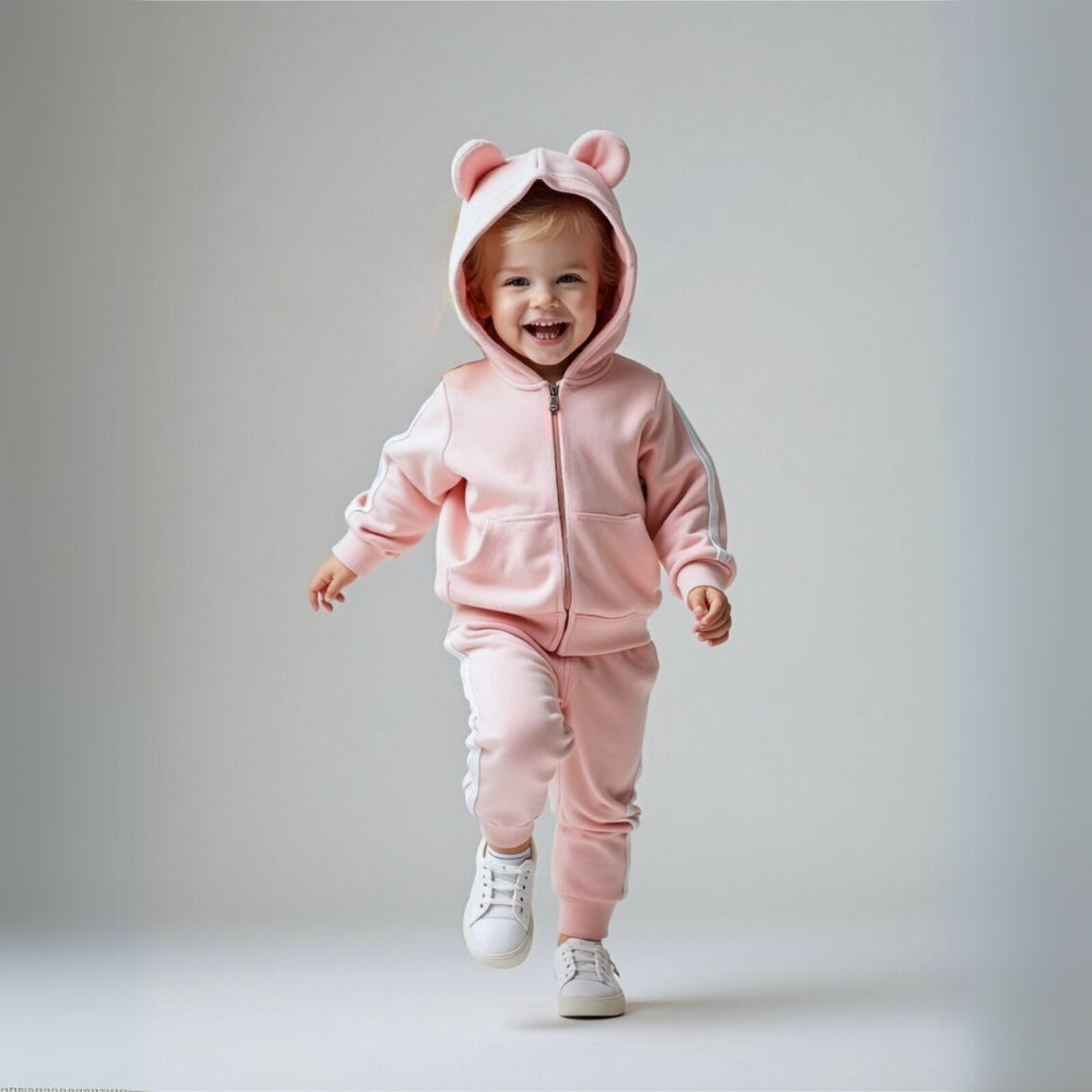 Hooded Sweatshirt and Pants Matching Set - Beekee