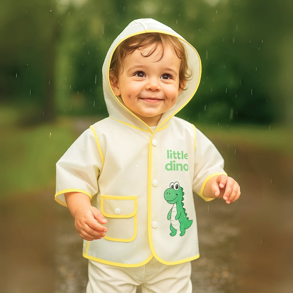Kids Transparent Cartoon Raincoat - Beekee