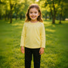 Kids Cotton Long Sleeve Crewneck Shirt - Beekee