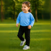 Kids Cotton Long Sleeve Crewneck Shirt - Beekee
