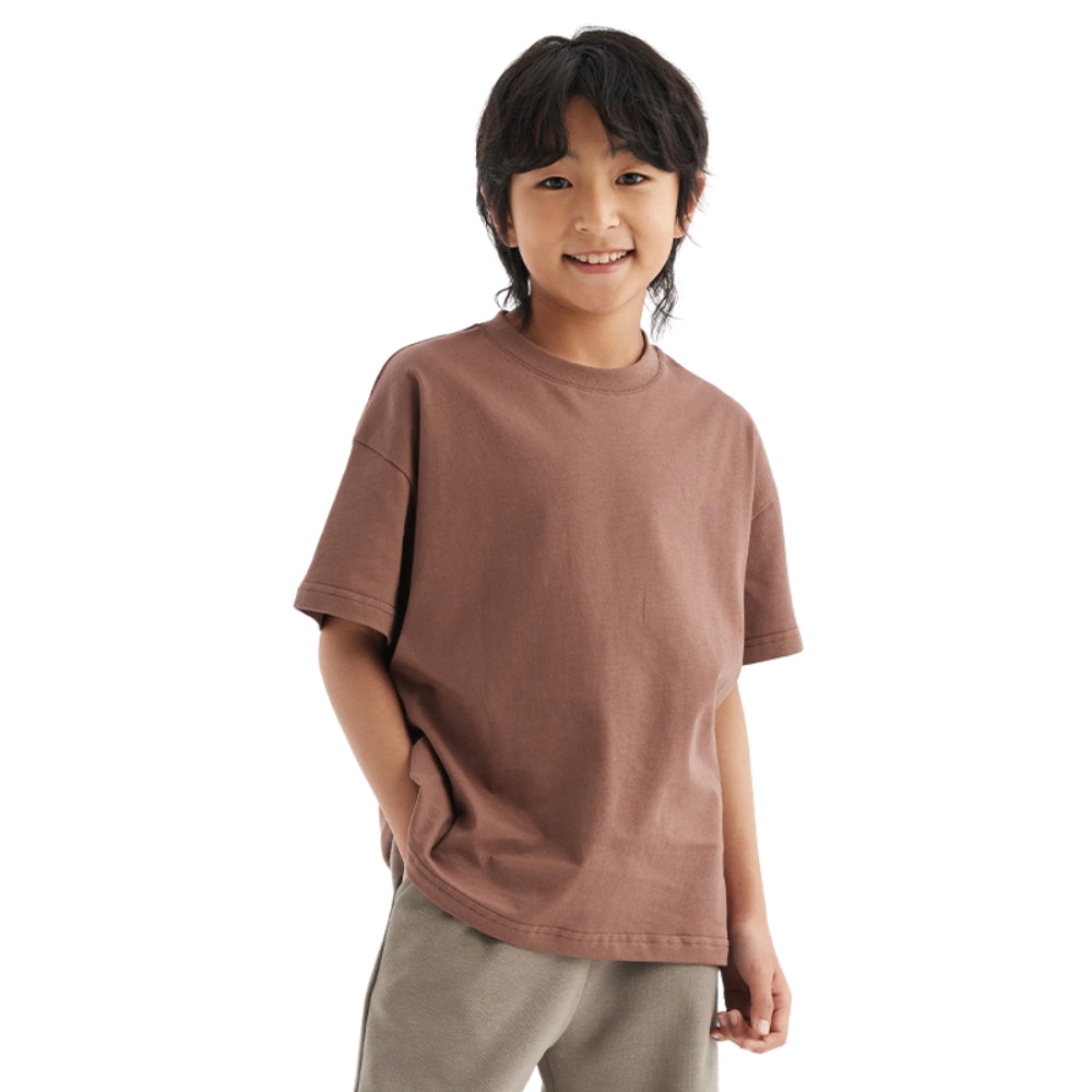 Kids' Solid Color Cotton T-Shirt - Beekee