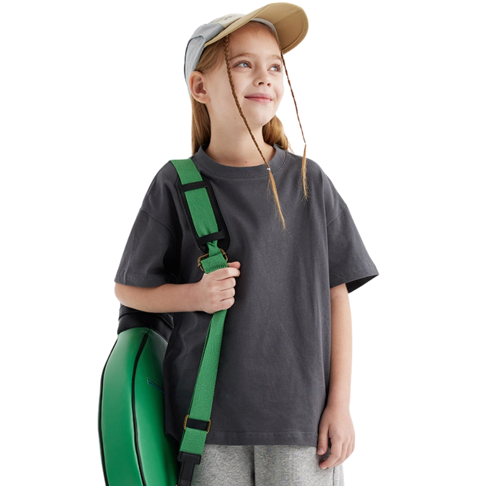 Kids' Solid Color Cotton T-Shirt - Beekee