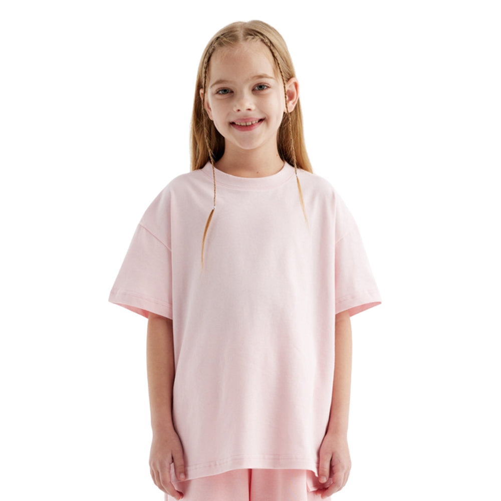 Kids' Solid Color Cotton T-Shirt - Beekee