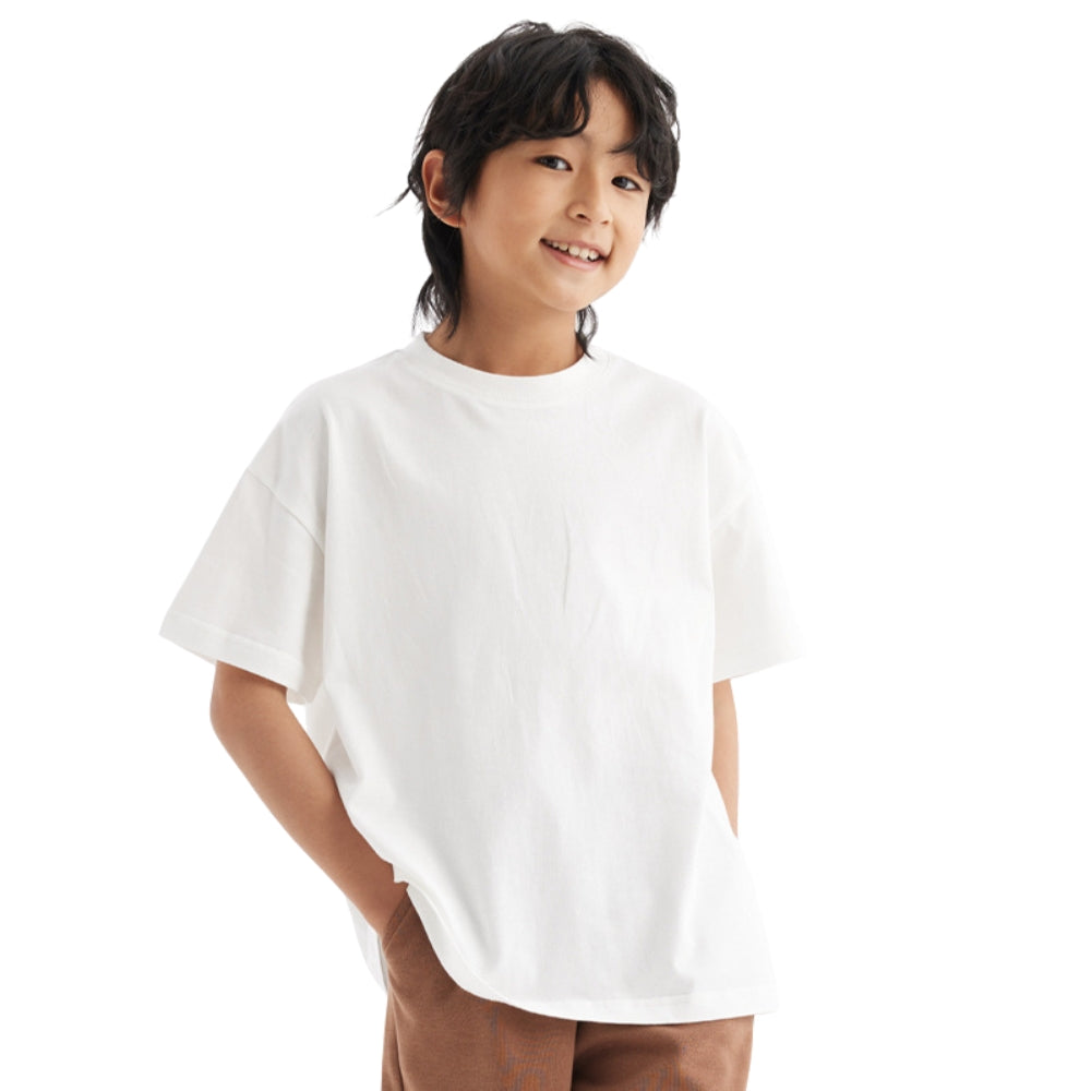 Kids' Solid Color Cotton T-Shirt - Beekee
