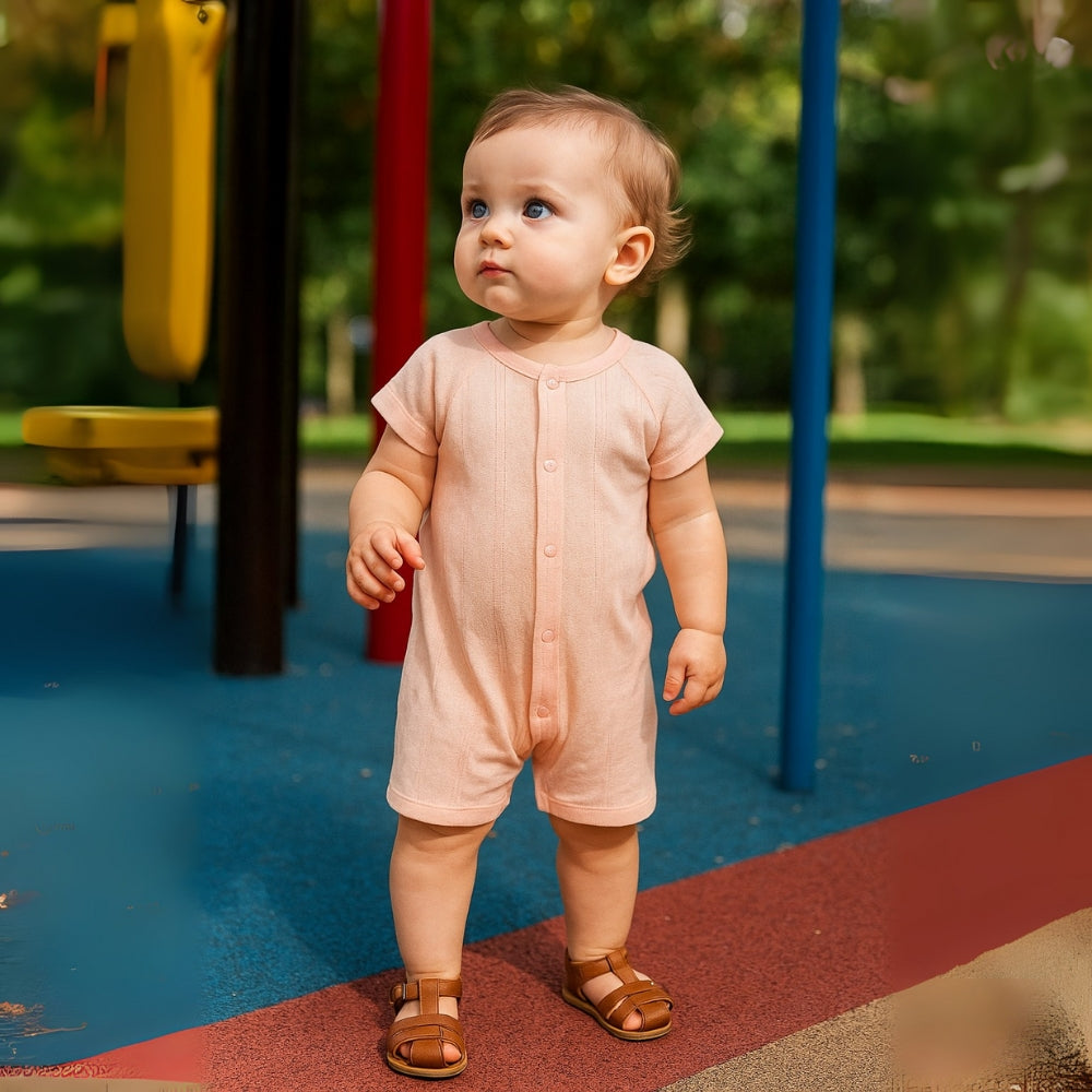 Lightweight Cotton Baby Romper - Beekee