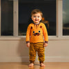 Lion Face Striped Matching Sweat Set - Beekee