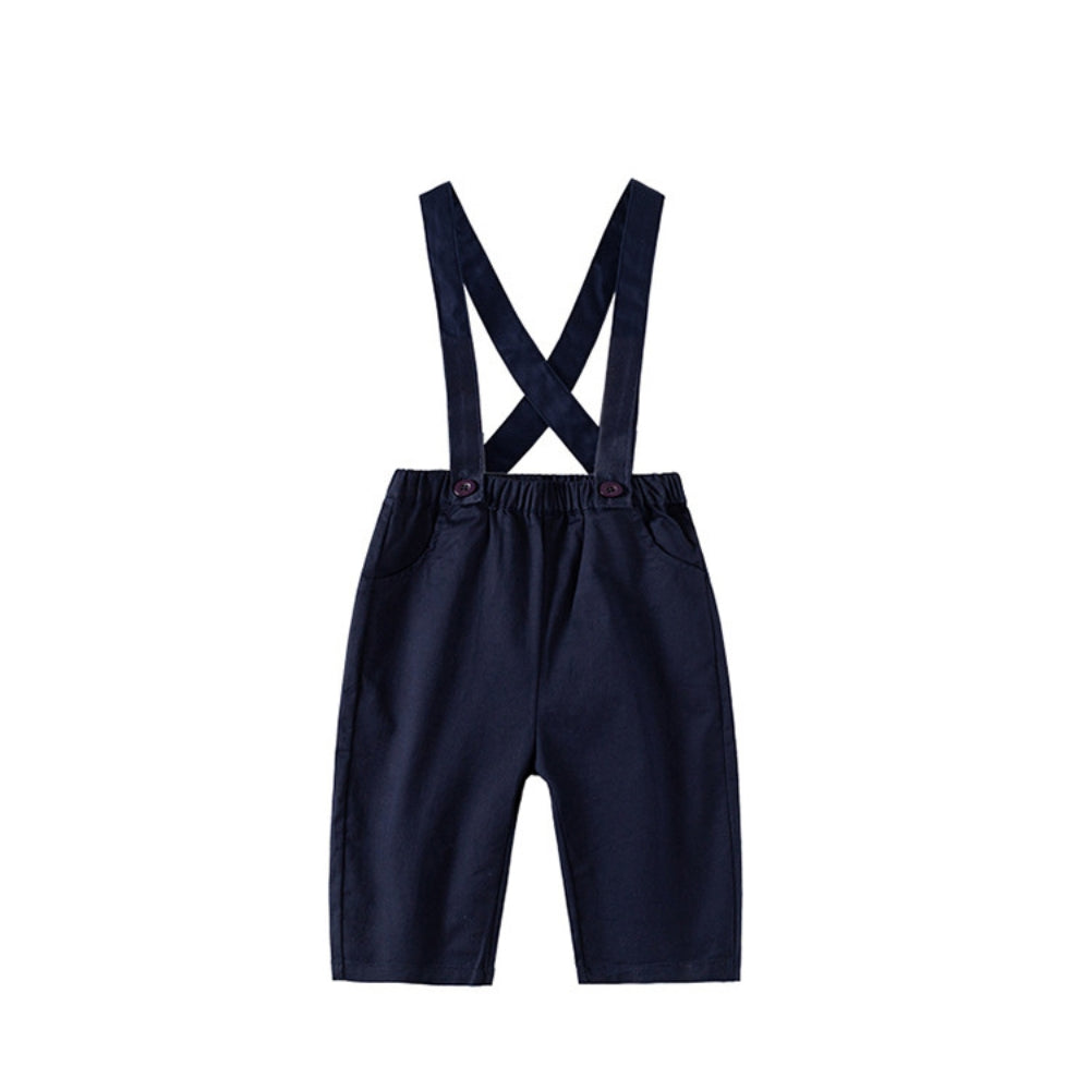 Little Gentleman Suspender Outfit Set - Beekee
