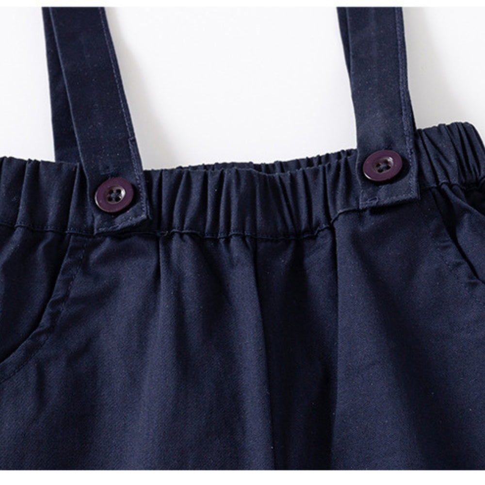 Little Gentleman Suspender Outfit Set - Beekee