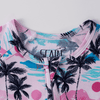 Lovely Tropical Sunset Print Baby Romper - Beekee