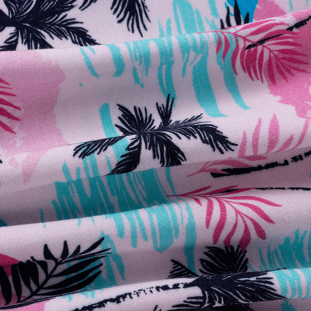 Lovely Tropical Sunset Print Baby Romper - Beekee