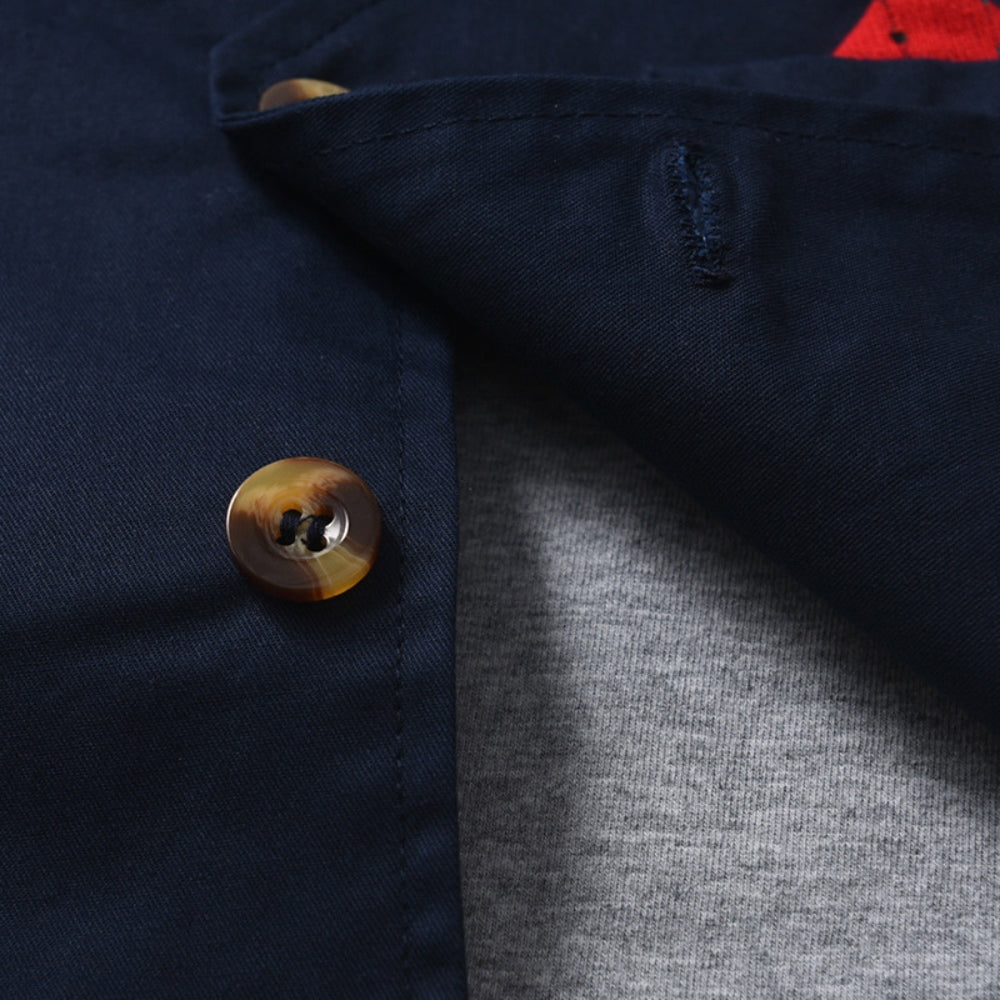 Navy Gentleman Vest & Pants Set - Beekee