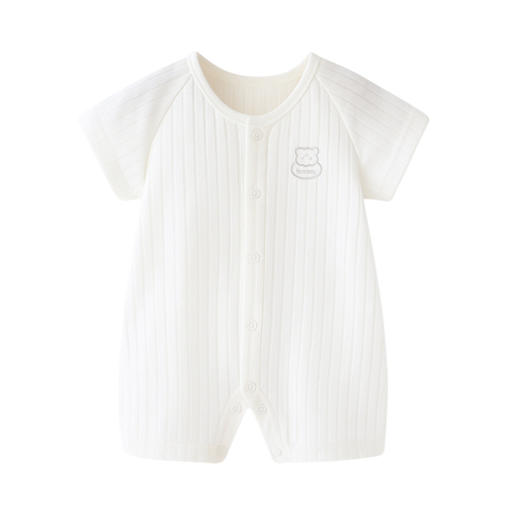 Playful Print Cotton Romper - Beekee