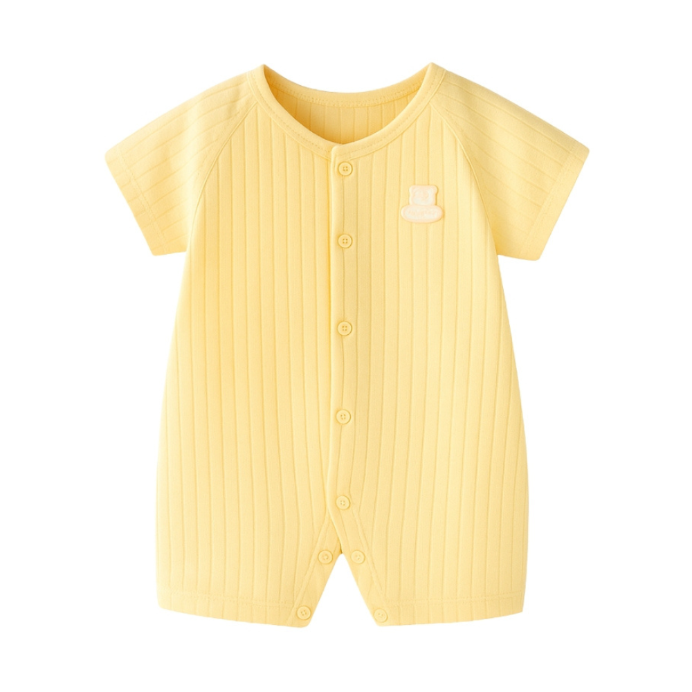Playful Print Cotton Romper - Beekee