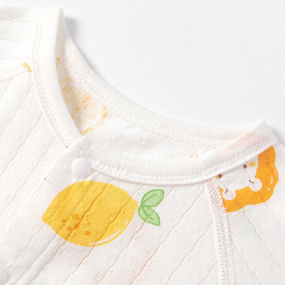 Playful Print Cotton Romper - Beekee
