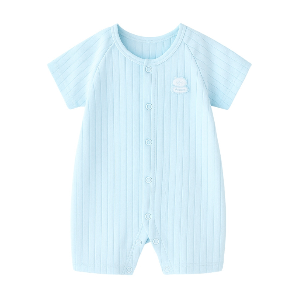 Playful Print Cotton Romper - Beekee