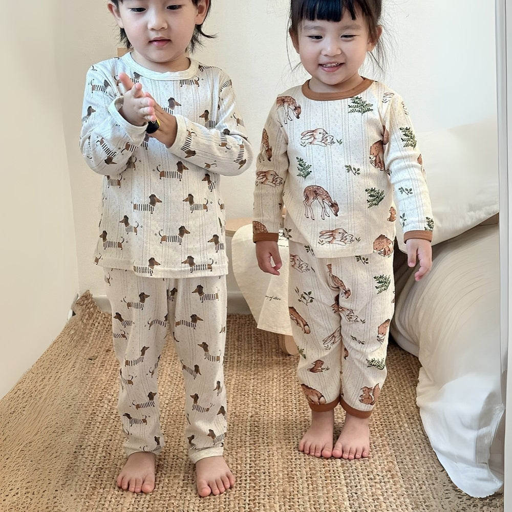 Playful Print Kids Pajama Set - Beekee