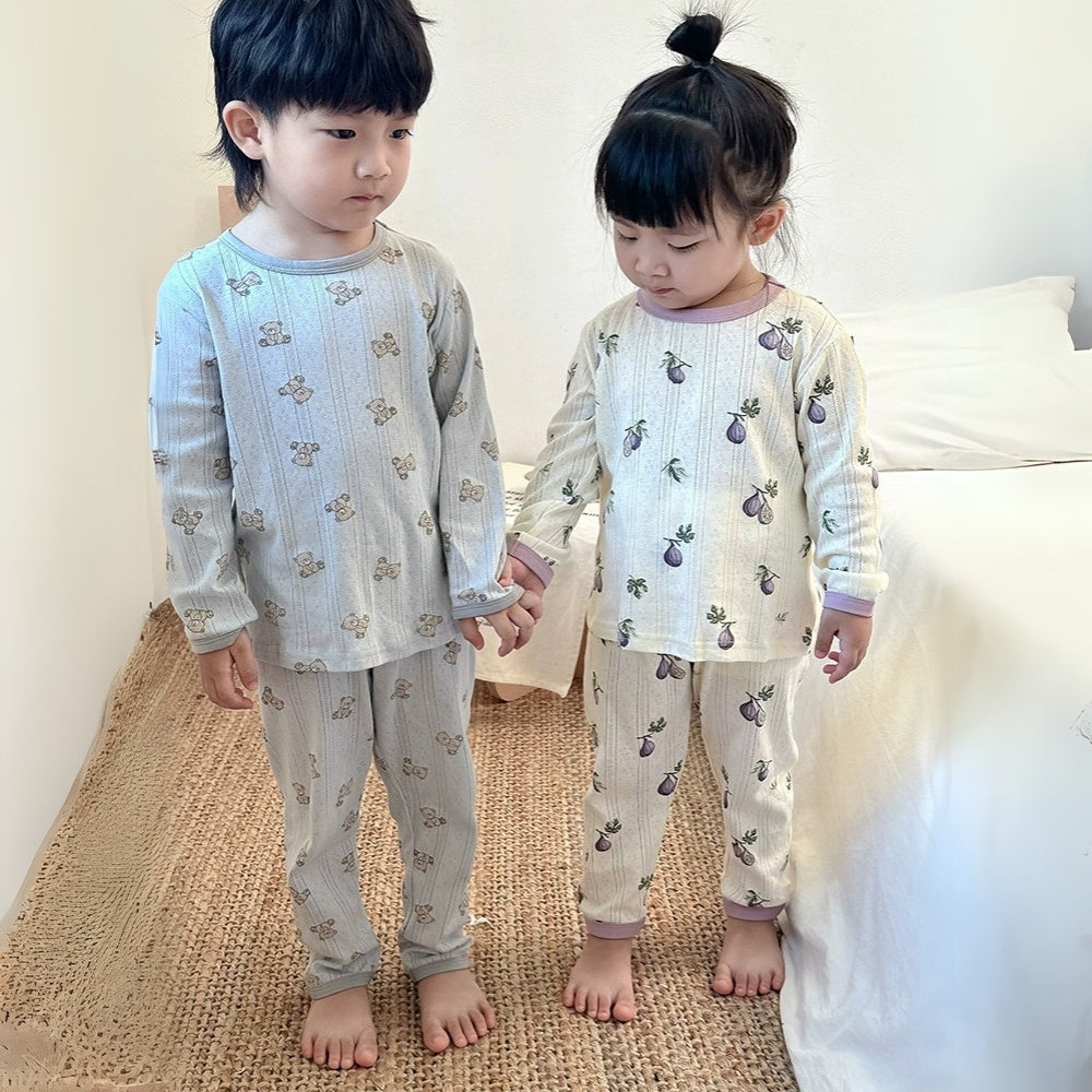 Playful Print Kids Pajama Set - Beekee