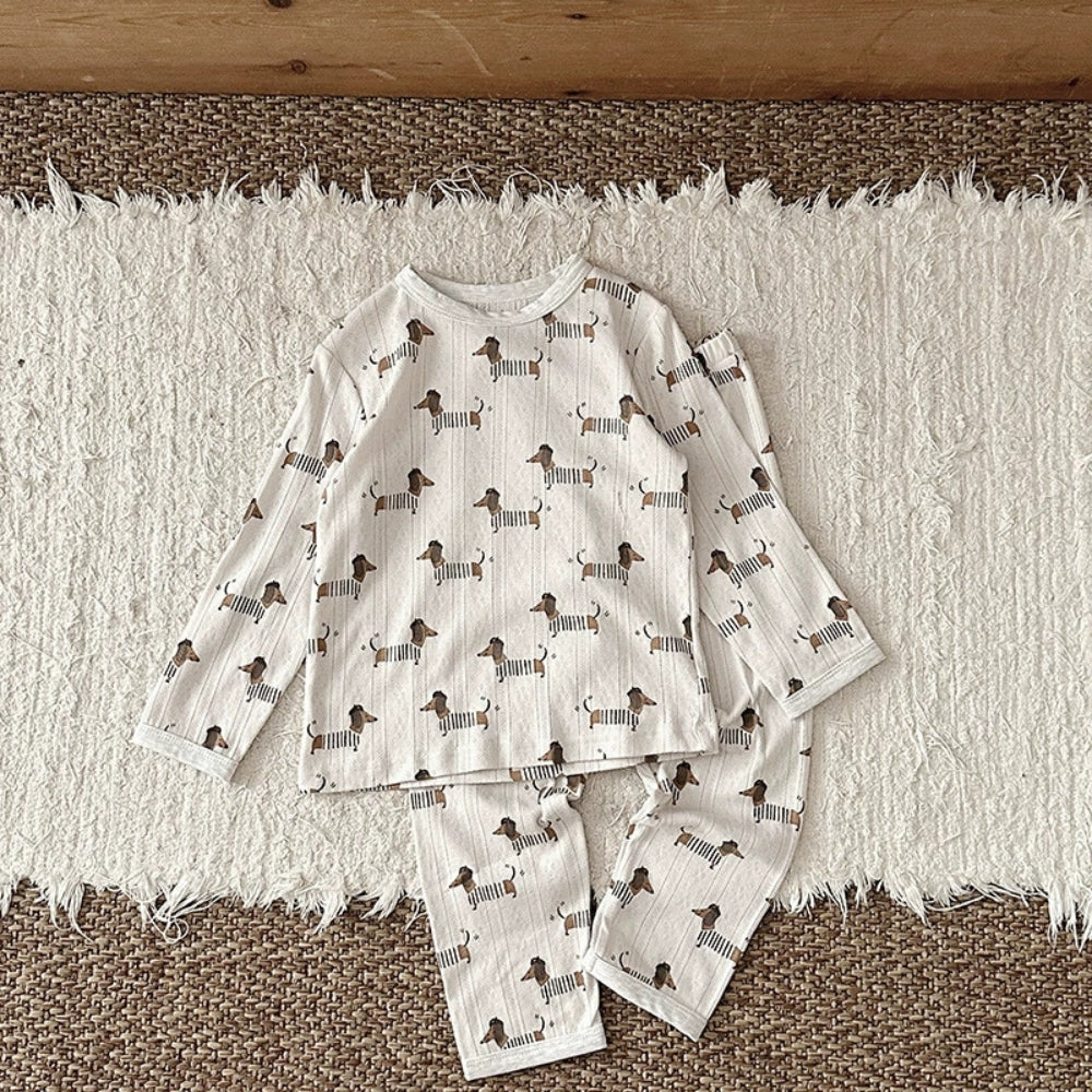 Playful Print Kids Pajama Set - Beekee