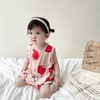 Playful Print Baby Romper With Pockets - Beekee