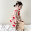 Playful Print Baby Romper With Pockets - Beekee