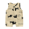 Playful Print Baby Romper With Pockets - Beekee
