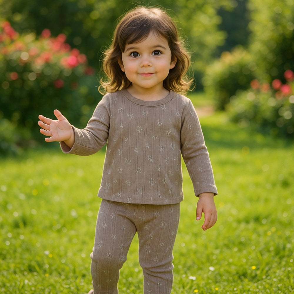 Playful Print Kids Pajama Set - Beekee