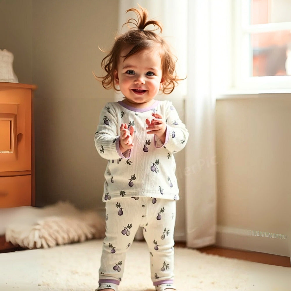 Playful Print Kids Pajama Set - Beekee