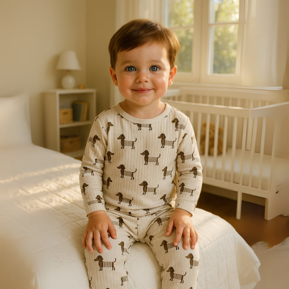Playful Print Kids Pajama Set - Beekee