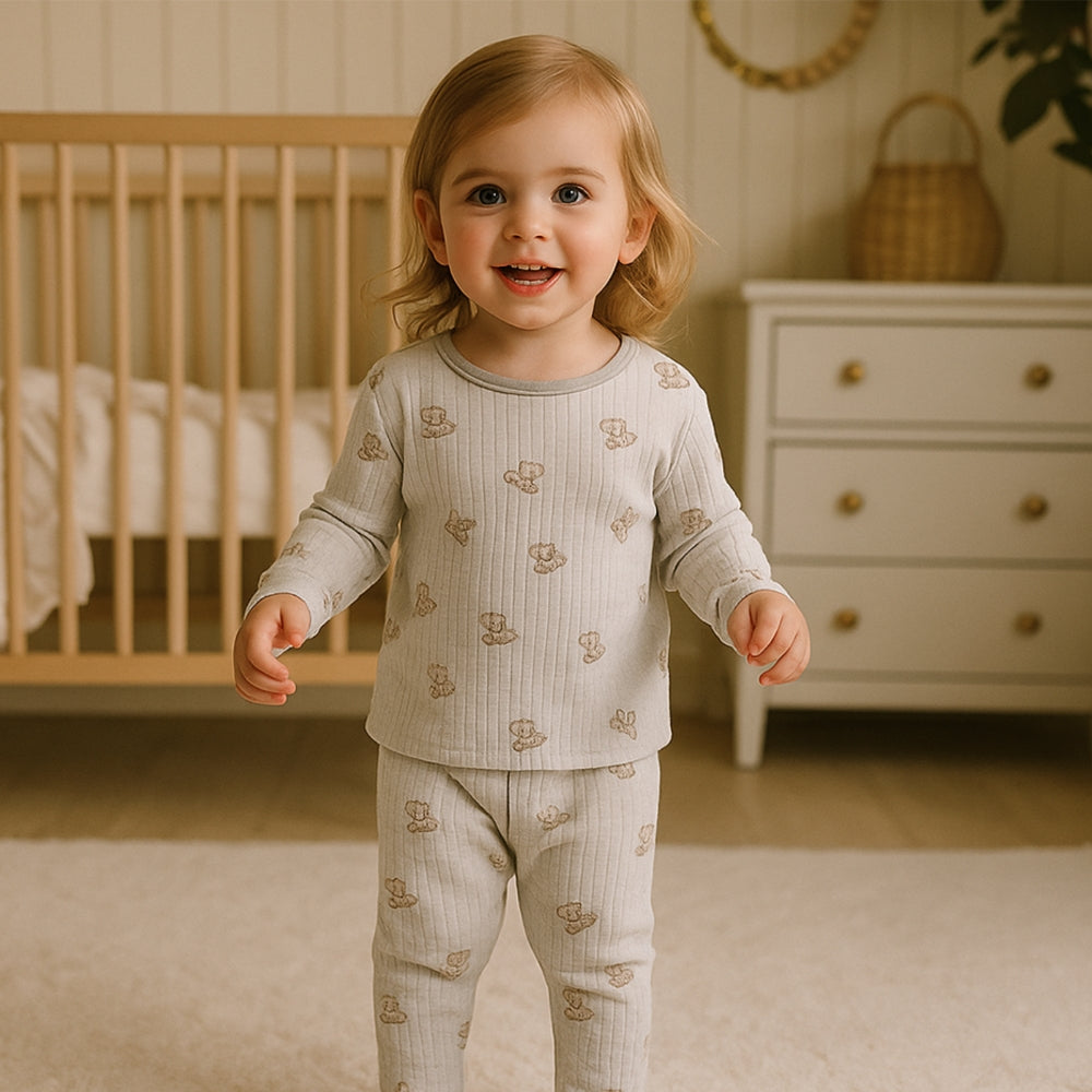 Playful Print Kids Pajama Set - Beekee