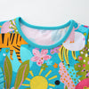 Playful Safari Animal Girls Dress - Beekee