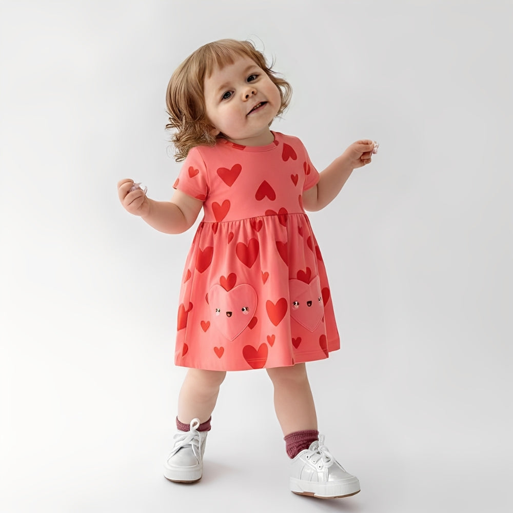 Precious Heart Dress with Pockets - Beekee
