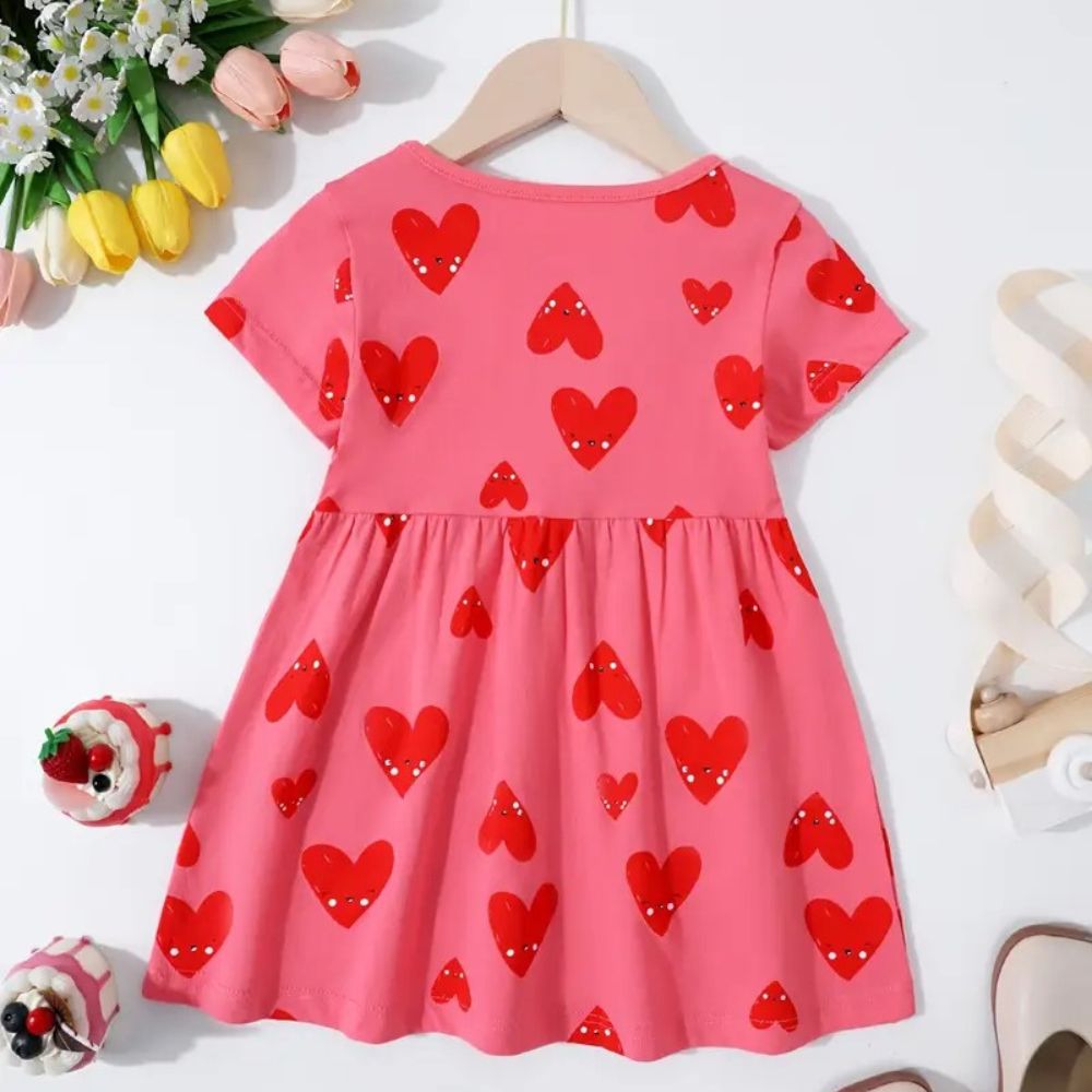 Precious Heart Dress with Pockets - Beekee