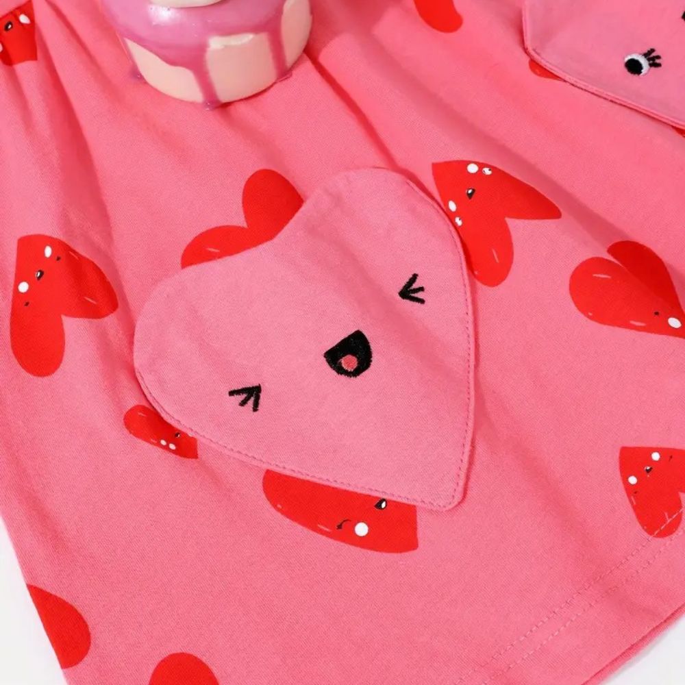 Precious Heart Dress with Pockets - Beekee