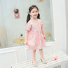 Pretty Puff Sleeve Girls Dress - Beekee