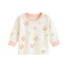 Printed Long Sleeve Kids Snap-Shoulder Shirt - Beekee