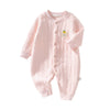 Quilted Snap-Button Bear Jumpsuit - Beekee