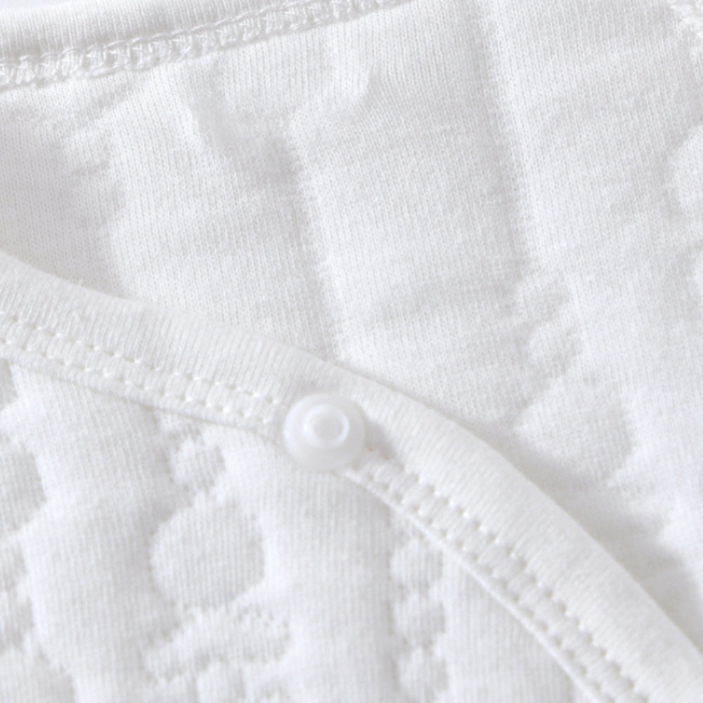 Quilted Snap-Button Bear Jumpsuit - Beekee
