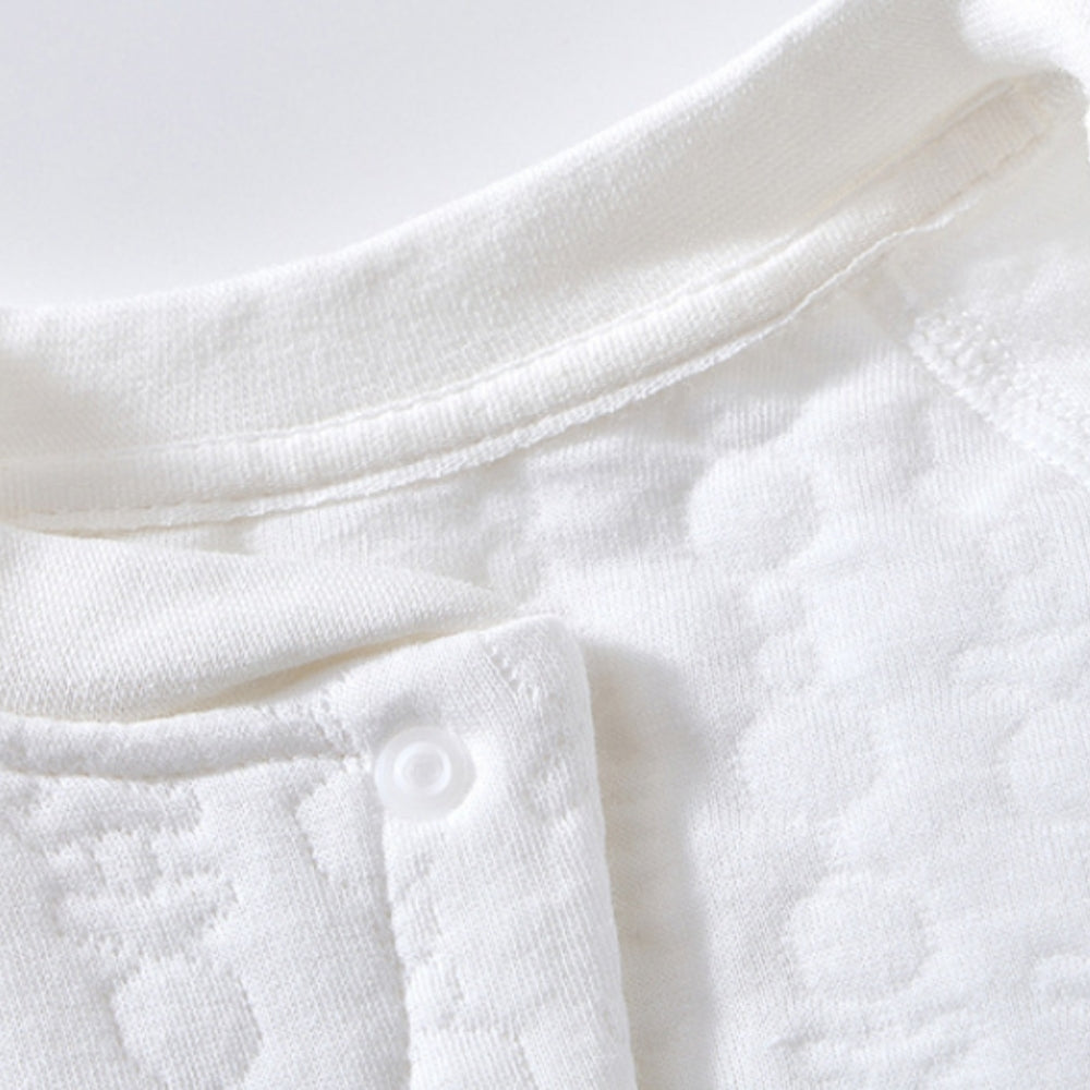 Quilted Snap-Button Bear Jumpsuit - Beekee