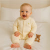 Quilted Snap-Button Bear Jumpsuit - Beekee