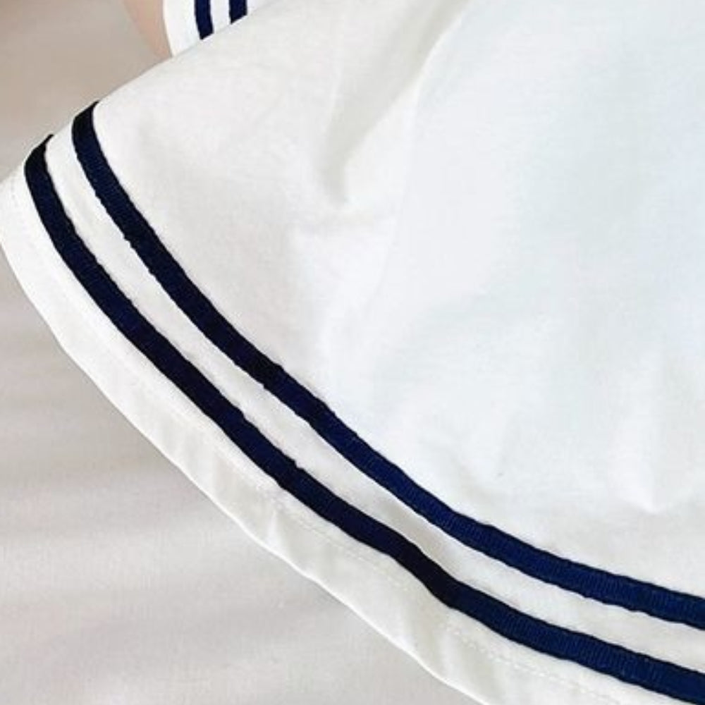 Sailor Collar Girl Dress - Beekee