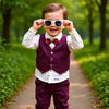 Smart Boys Vest and Pants Formal Set - Beekee