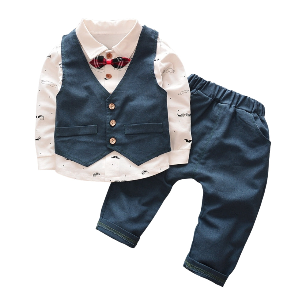 Smart Boys Vest and Pants Formal Set - Beekee
