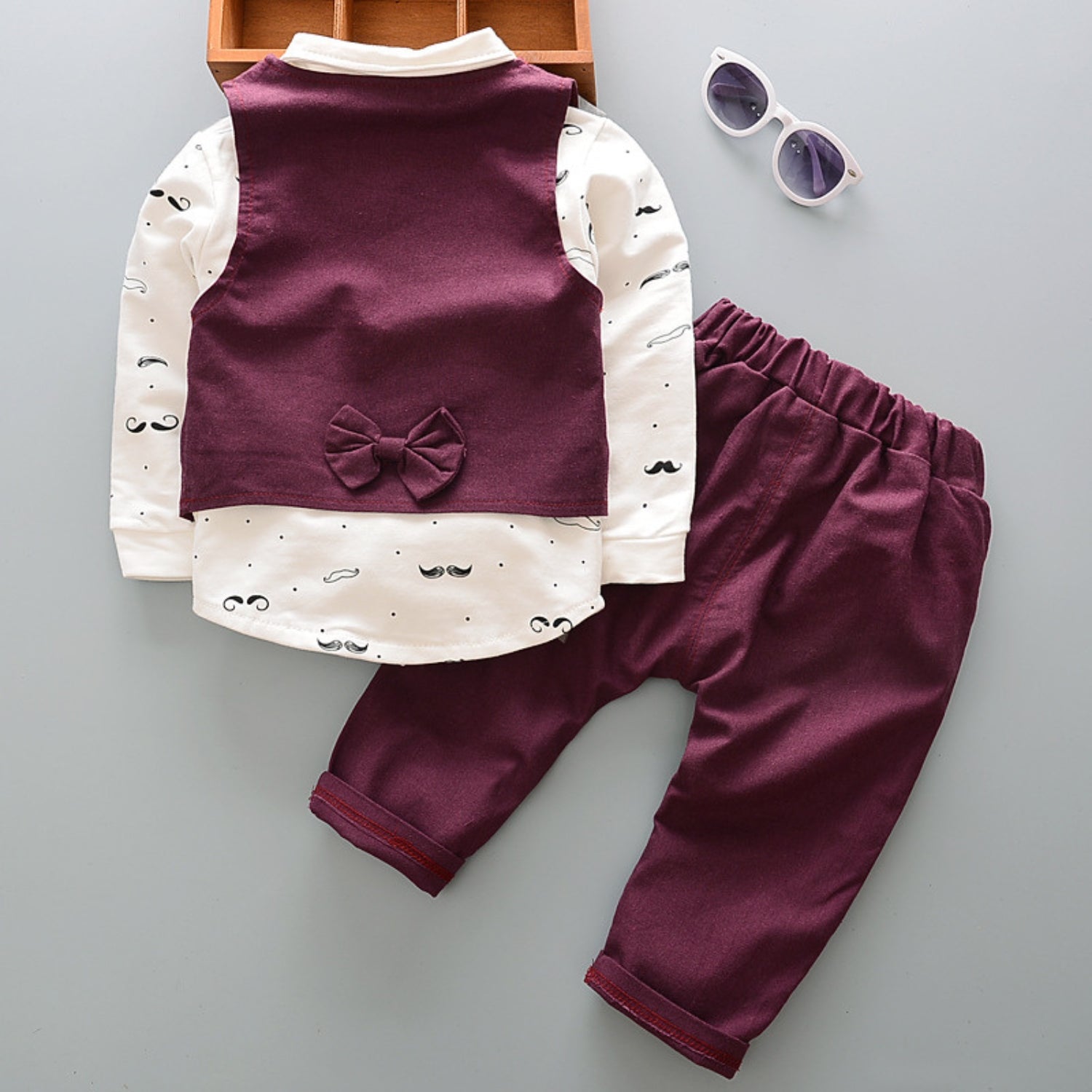 Smart Boys Vest and Pants Formal Set - Beekee