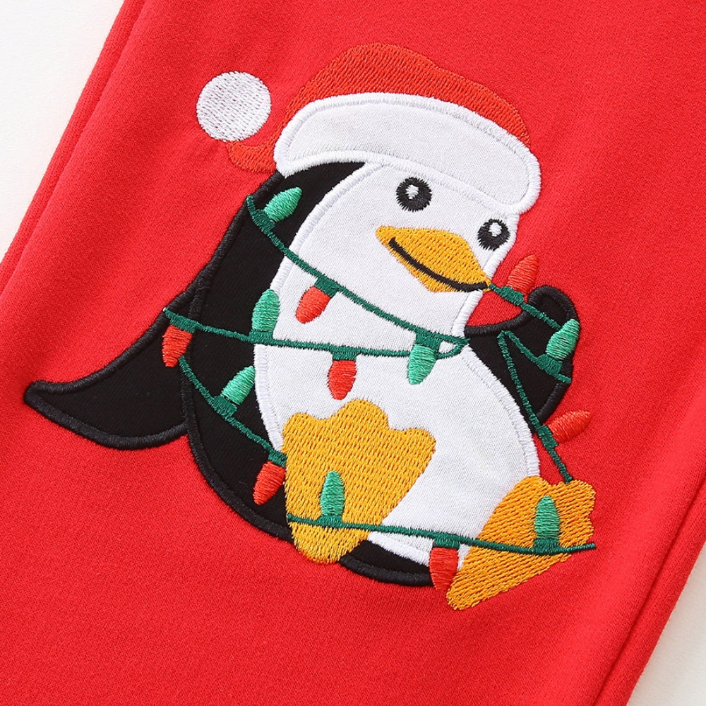 Snowman Sweatshirt and Jogger Pants Set - Beekee